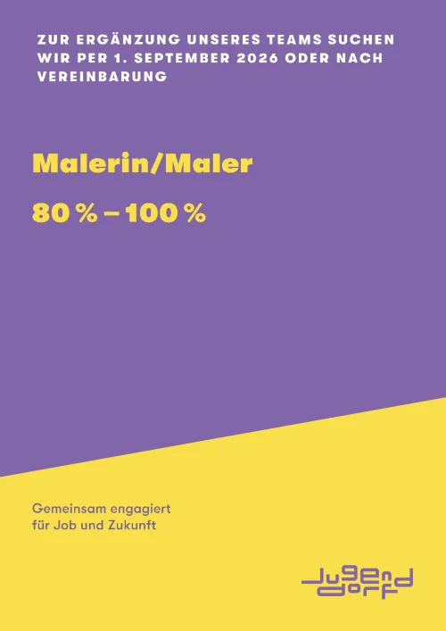 Malerin / Maler 80-100%